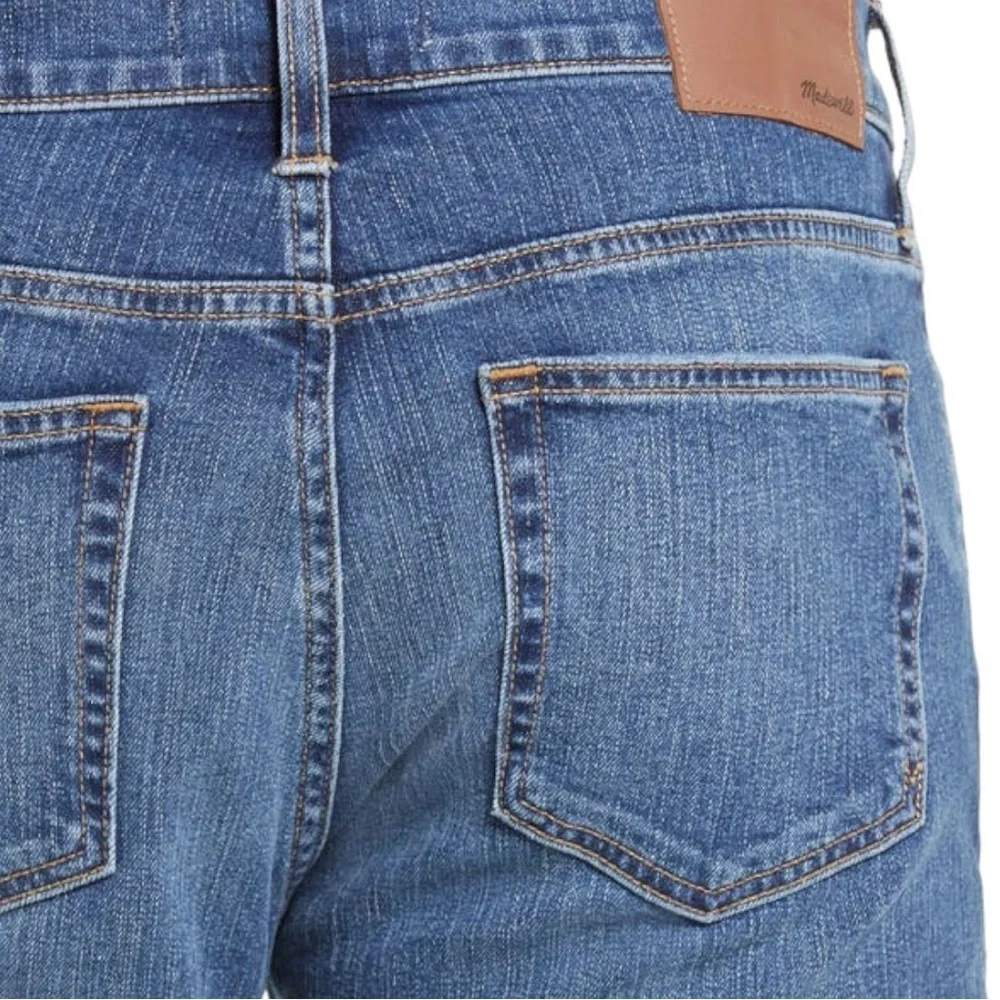 New Straight Everyday Flex Jeans Madewell Size: 38 x 34 - Picture 5 of 11